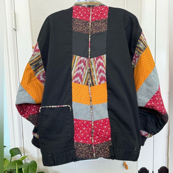 Vintage patchwork puffer jacket - Picture 6 of 9